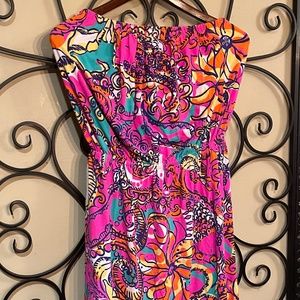 Lilly Pulitzer Strapless Dress
